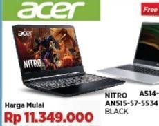 Promo Harga Acer Gaming Nitro AN515-57-5534  - COURTS