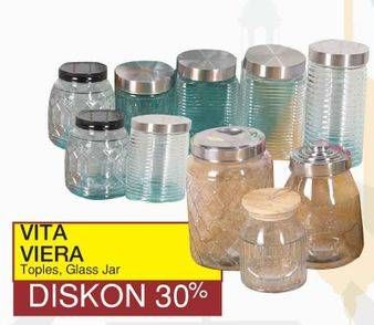 Promo Harga VITA/VIERA Toples/Glass Jar  - Yogya