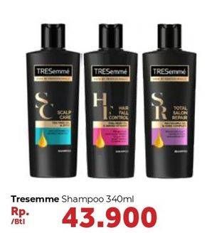 Promo Harga TRESEMME Shampoo 340 ml - Carrefour