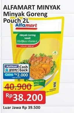 Promo Harga Alfamart Minyak Goreng 2000 ml - Alfamart