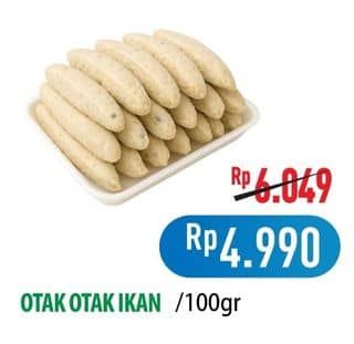 Promo Harga Otak Otak Ikan Curah per 100 gr - Hypermart