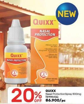 Promo Harga QUIXX Nasal Protection 1 gr - Guardian