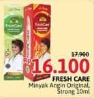 Promo Harga Fresh Care Minyak Angin Aromatherapy Hot Strong, Kayu Putih 10 ml - Alfamidi