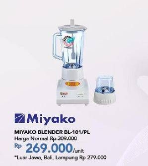Promo Harga Miyako BL-101 PL Blender 1L 1000 ml - Carrefour