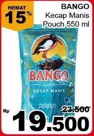 Promo Harga BANGO Kecap Manis 550 ml - Giant