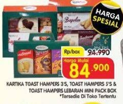 Promo Harga Kartika Toast Hampers Lebaran Mini  - Superindo