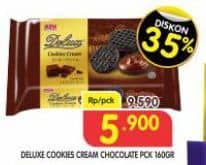 Promo Harga ASW Deluxe Cookies Cream Chocolate 160 gr - Superindo