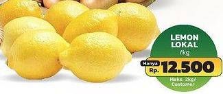 Promo Harga Lemon Lokal per 1000 gr - LotteMart