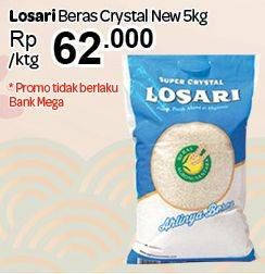Promo Harga Losari Beras Crystal 5 kg - Carrefour