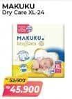 Promo Harga Makuku Dry & Care Celana XL24 24 pcs - Alfamart