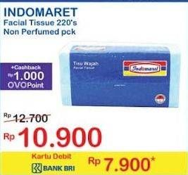 Promo Harga Indomaret Facial Tissue Non Perfumed 220 pcs - Indomaret