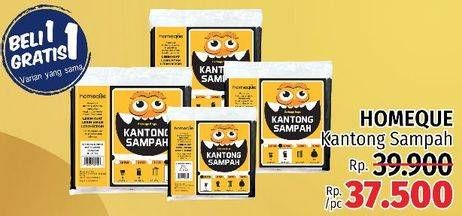 Promo Harga HOMEQUE Kantong Sampah  - LotteMart