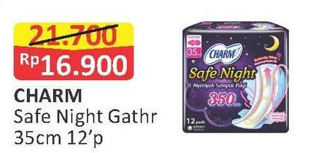 Promo Harga Charm Safe Night Gathers 35cm 12 pcs - Alfamart