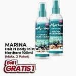 Promo Harga Marina Hair & Body Mist Aurora Northern 100 ml - Yogya
