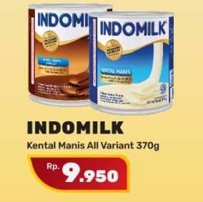 Promo Harga Indomilk Susu Kental Manis All Variants 370 gr - Yogya