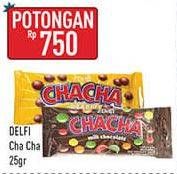 Promo Harga Delfi Cha Cha Chocolate 25 gr - Hypermart