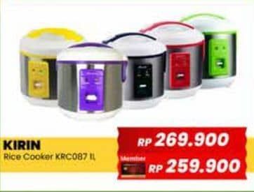 Promo Harga Kirin KRC 087  - Yogya