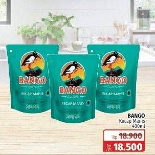 Promo Harga BANGO Kecap Manis 400 ml - Lotte Grosir
