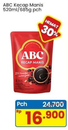 Promo Harga ABC Kecap Manis 520 ml - Indomaret
