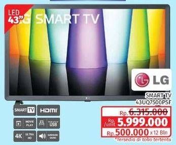 Promo Harga LG 43UQ7500PSF  - Lotte Grosir