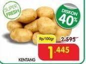 Promo Harga Kentang per 100 gr - Superindo