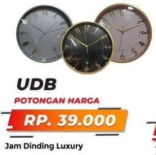 Promo Harga UDB Jam DInding Luxury  - Yogya