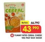 Promo Harga YUMMY BITES Cereal Cheesy Veg With Pasta 100 gr - Superindo