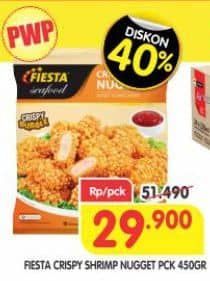 Promo Harga Fiesta Naget Crispy Shrimp 450 gr - Superindo