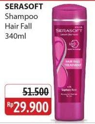 Promo Harga Serasoft Shampoo Hairfall Treatment 340 ml - Alfamidi