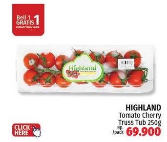 Promo Harga Highland Sayur  - LotteMart