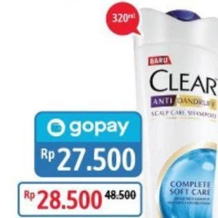 Promo Harga CLEAR Shampoo 320 ml - Alfamidi