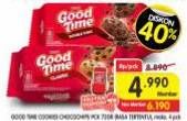 Promo Harga Good Time Cookies Chocochips 71 gr - Superindo