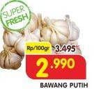 Promo Harga Bawang Putih per 100 gr - Superindo