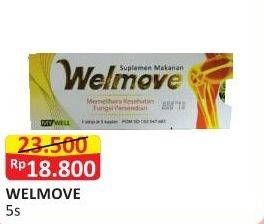 Promo Harga WELMOVE Vitamin Tulang Sendi 5 pcs - Alfamart
