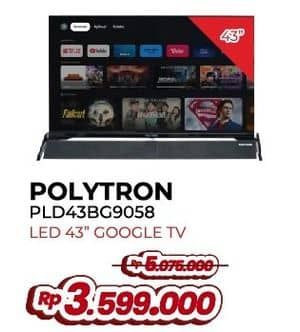 Promo Harga Polytron PLD43BG9058  - Yogya