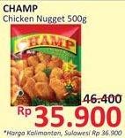 Promo Harga CHAMP Nugget 500 gr - Alfamidi