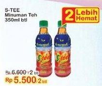 Promo Harga S TEE Minuman Teh Melati per 2 botol 350 ml - Indomaret