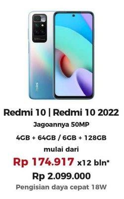 Promo Harga Redmi 10/ 10 2022  - Erafone