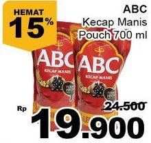 Promo Harga ABC Kecap Manis 700 ml - Giant