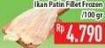 Promo Harga Patin Fillet Frozen per 100 gr - Hypermart