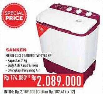 Promo Harga Sanken TW 7750 7000 gr - Hypermart