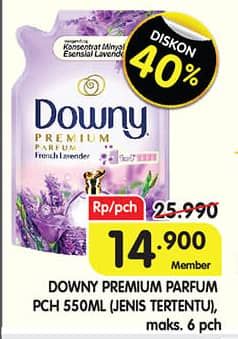 Promo Harga Downy Premium Parfum 550 ml - Superindo