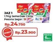 Promo Harga ATTACK Jaz1 Detergent Powder Semerbak Cinta, Pesona Segar 1700 gr - Yogya