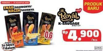 Promo Harga Belfoods Royal Ready to Go Sosis Ayam Jeju Keju, Nami Pedas 55 gr - Alfamidi