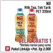 Promo Harga NU Milk Tea / Teh Tarik 330 ml - Alfamidi