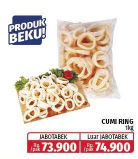 Promo Harga Cumi Cumi Ring  - Lotte Grosir