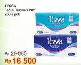 Promo Harga TESSA Facial Tissue TP02 260 pcs - Indomaret