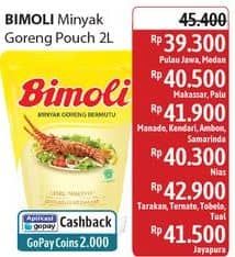 Promo Harga Bimoli Minyak Goreng 2000 ml - Alfamidi