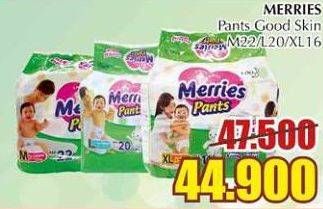 Promo Harga MERRIES Pants Good Skin M22, L20, XL16  - Giant