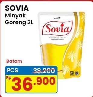 Promo Harga Sovia Minyak Goreng 2000 ml - Indomaret